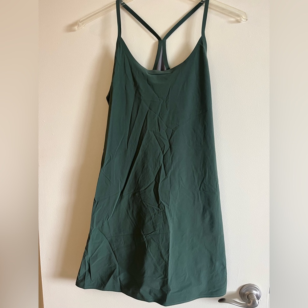 Outdoor Voices Green Sleeveless Athletic Dress